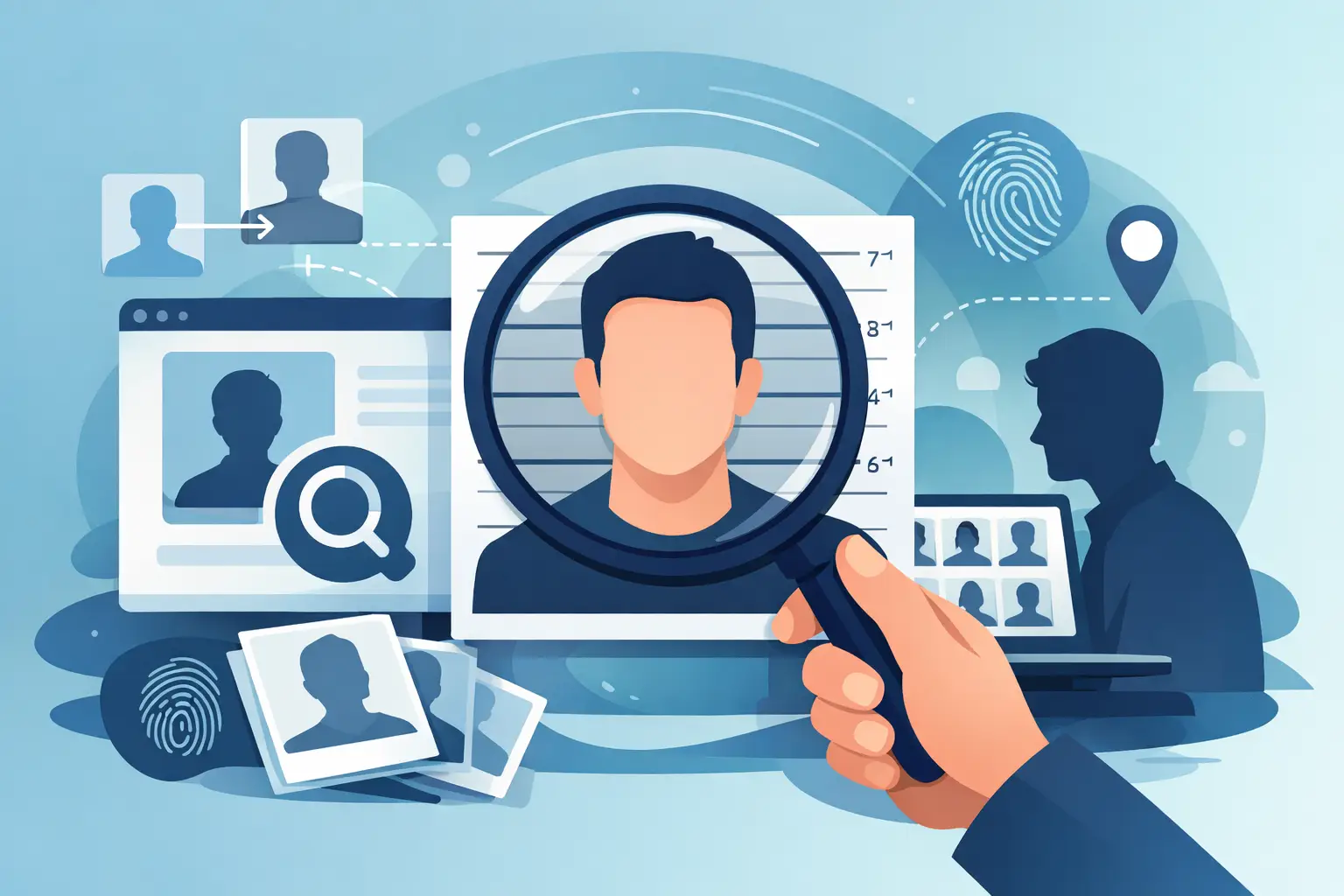 Reverse Mugshot Search for Fast Verification