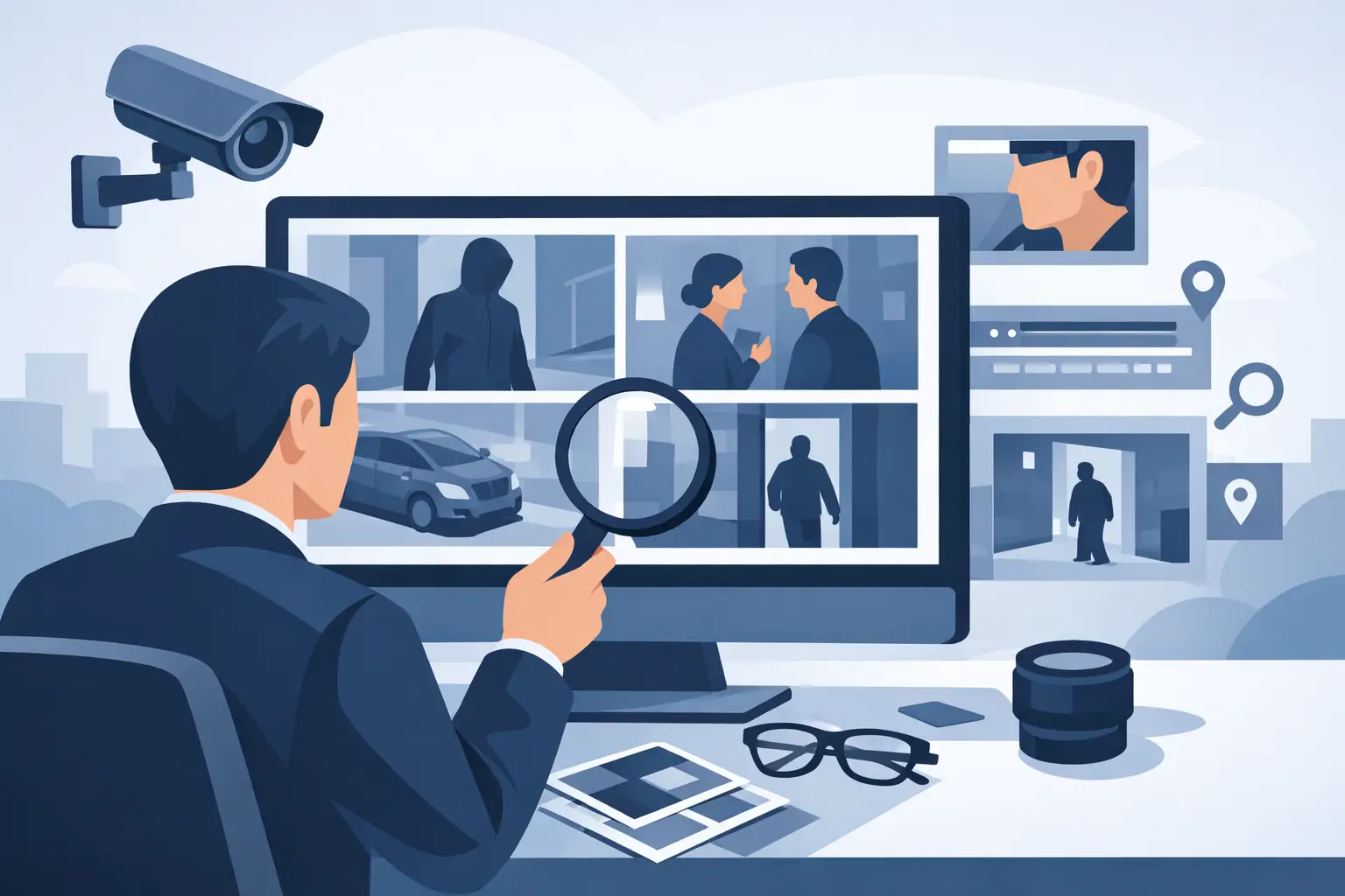 How to Review Surveillance Stills