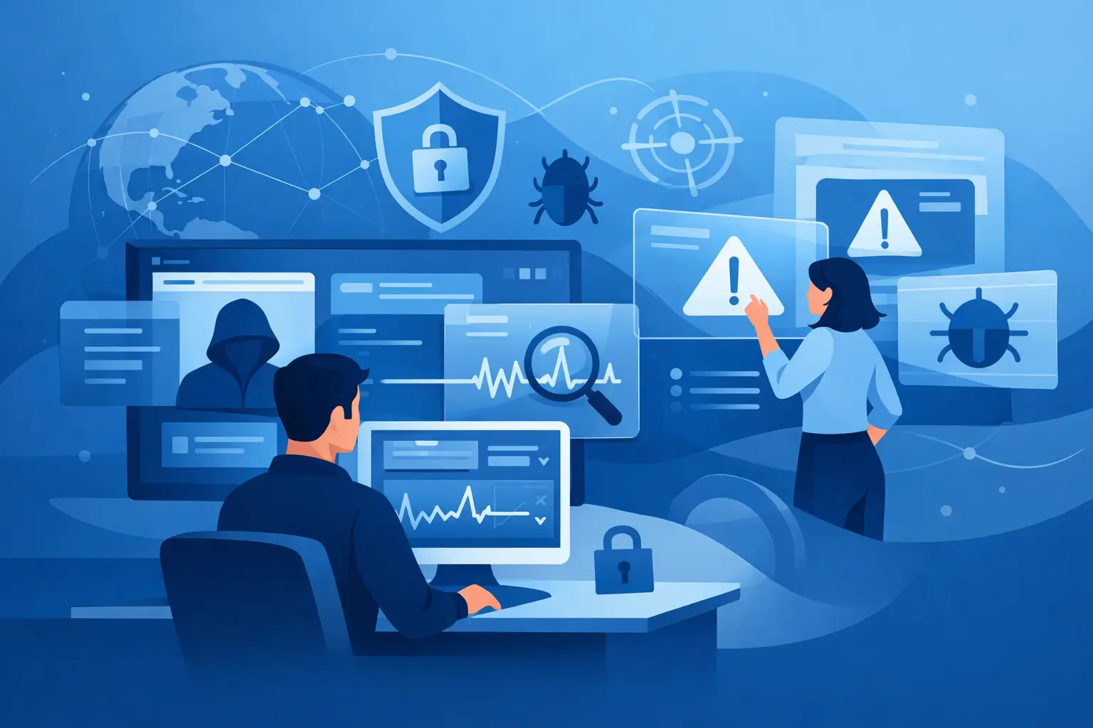 Screen Based Threat Detection for Faster Triage
