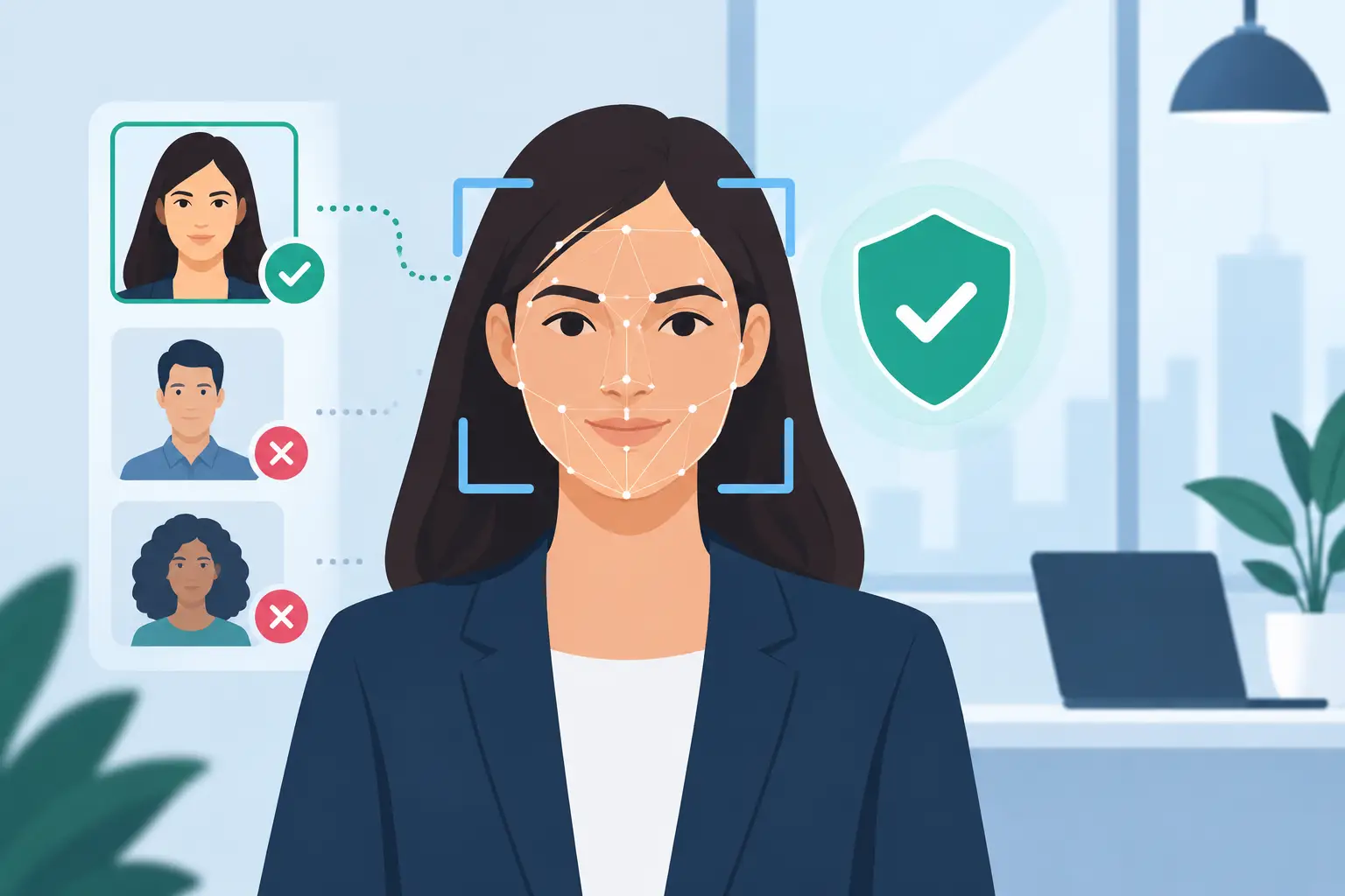 Reducing Facial Search False Positives at Work